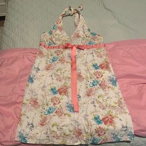 Charlotte Russe floral halter dress